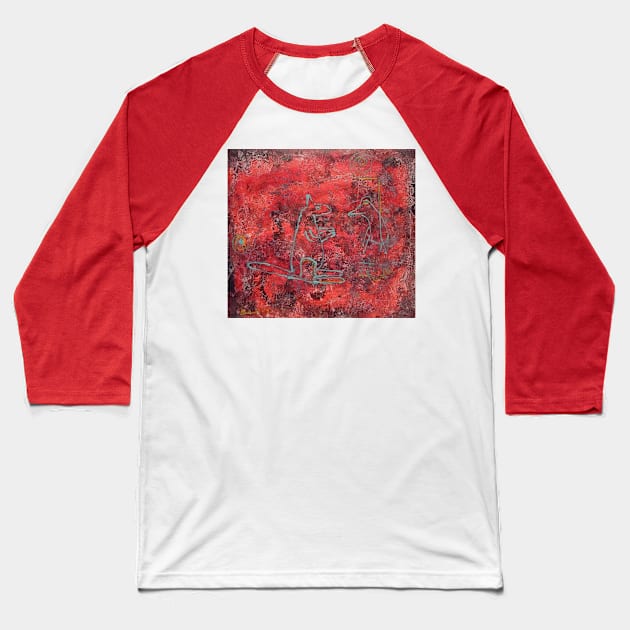 Uluru Baseball T-Shirt by KyleBraundArt